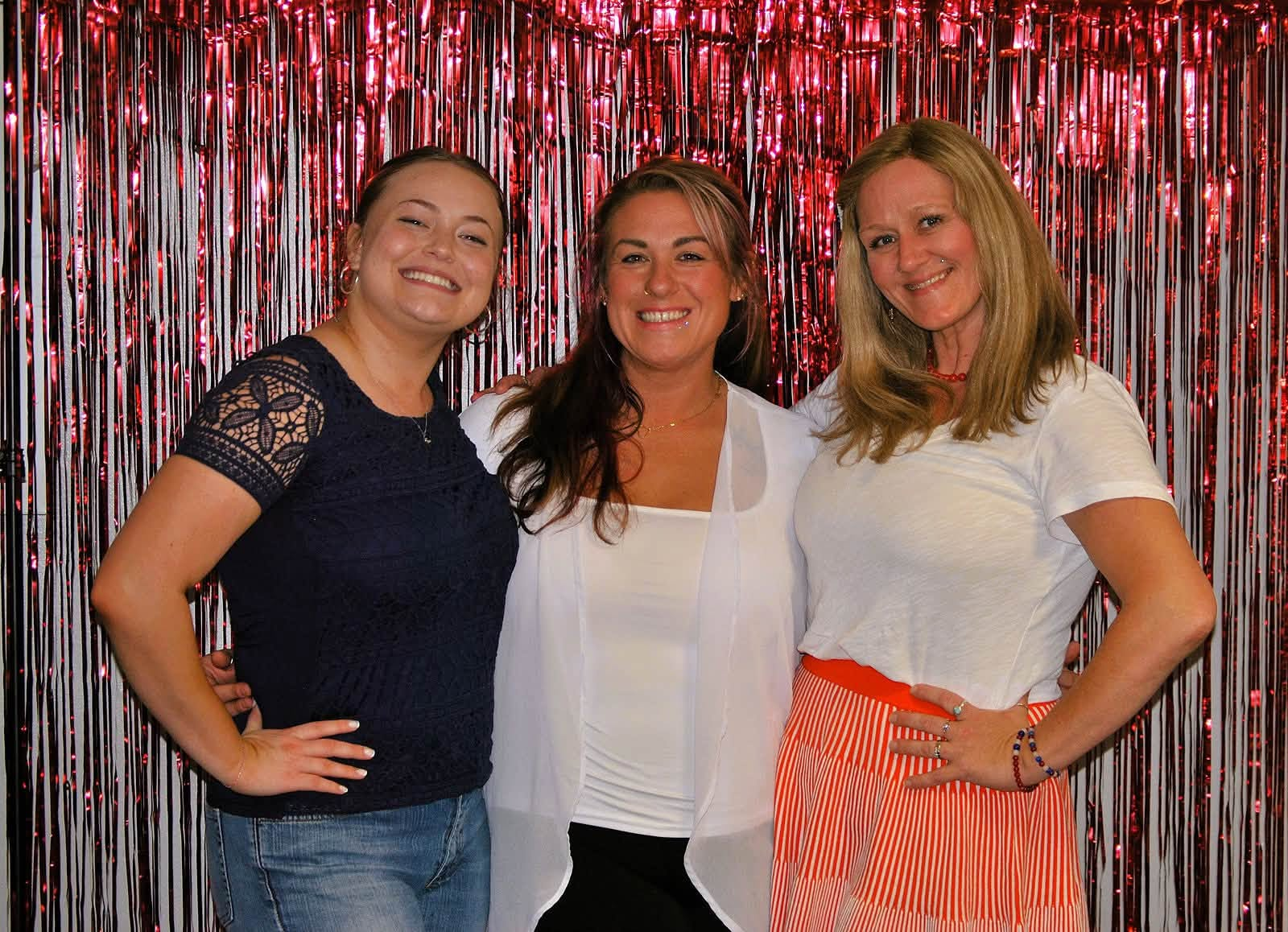 Jen Self, Kimberly Rose, and Lucy Falardeau, KNOW leadership team