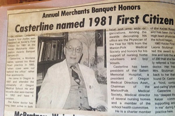 1981 Keizer Chamber Award recipients
