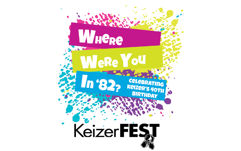 KeizerFEST Keizer Iris Festival logo