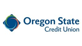 Oregon State Credit Union Logo - Blue and Orange
