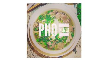 Pho Keizer Logo - Picture of Pho with white letters