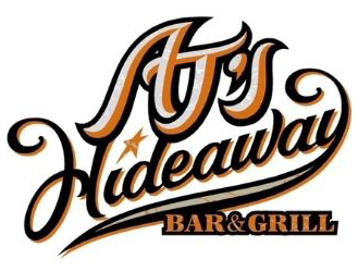 AJ's hideaway bar & grill logo