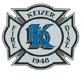 Keizer Fire District logo since 1948