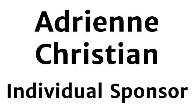 Adriennne Christian - Individual Sponsor