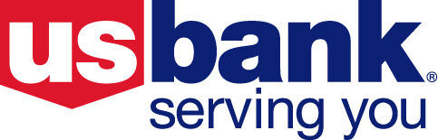 US Bank logo red blue white