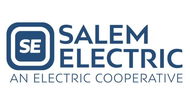 salem electric logo - dark blue and white - An electric Cooperative