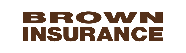 Brown Insurance Logo - brown letters