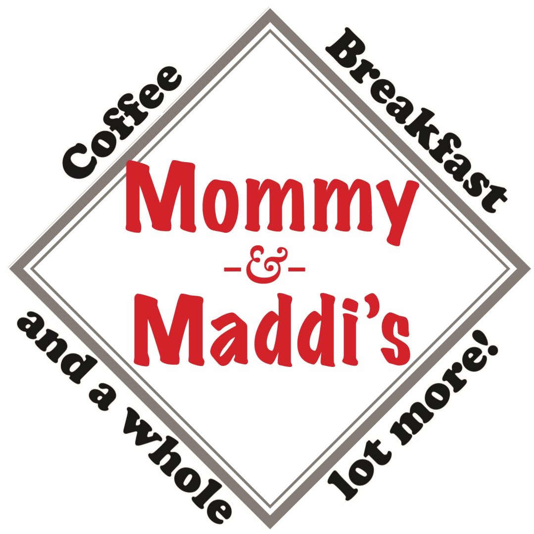 Mommy & Maddi's Restaurant Logo - red white black