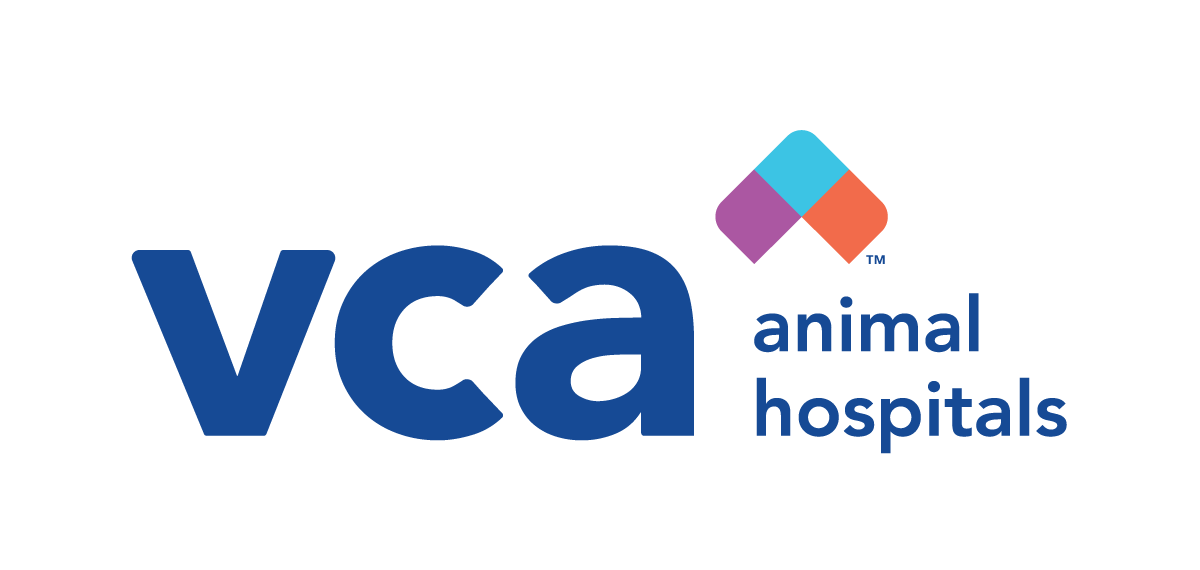 VCA Animal Hospitals Logo - blue, purple, turquoise and orange<br />
