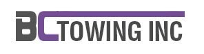 BC Towing, Inc. Logo - Black and Purple